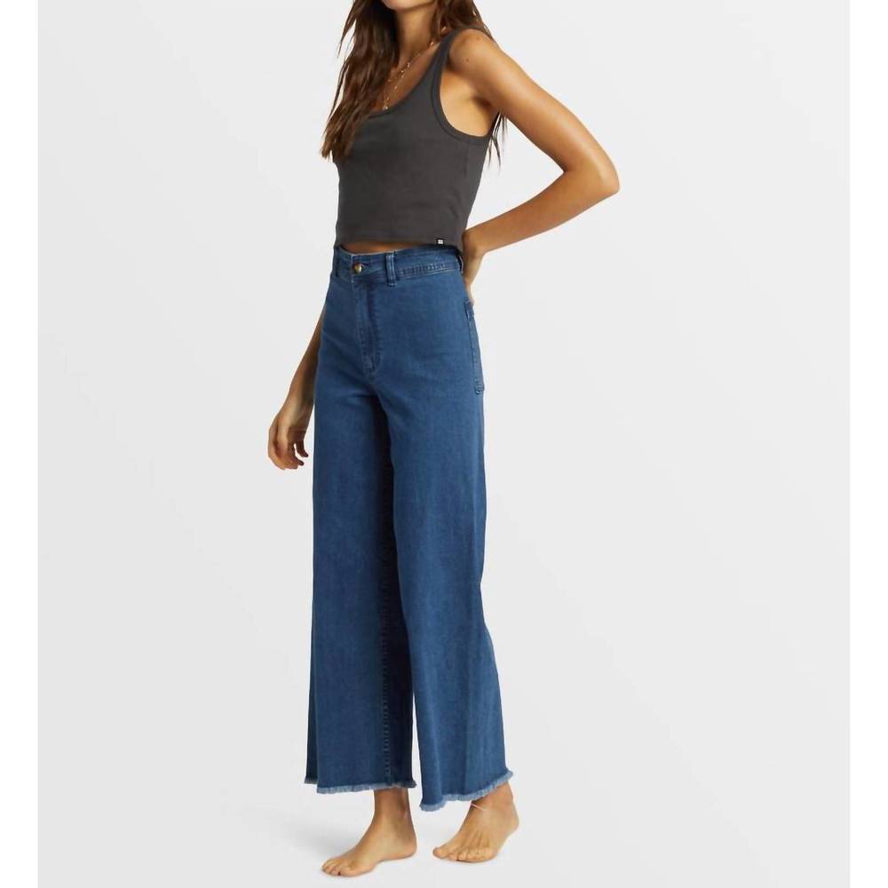 NEW BILLABONG free fall jeans in oceana blue - Picture 3 of 4